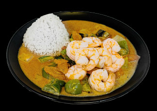 Produktbild Red Curry mit Groß Garnele